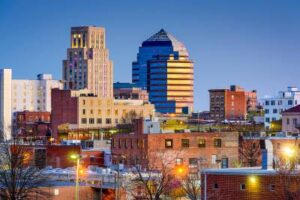 scenic image of Durham, NC
